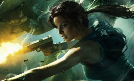 Lara Croft, from a new angle