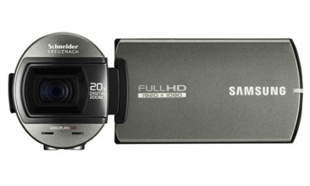Samsung Q10 HD camcorder: compact competence