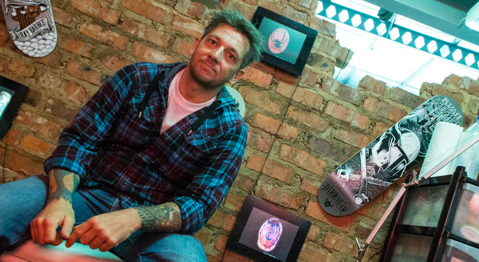 A guy, some tattoos, and a business