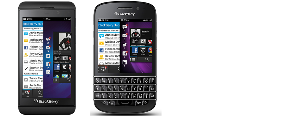 Meet the new BlackBerrys