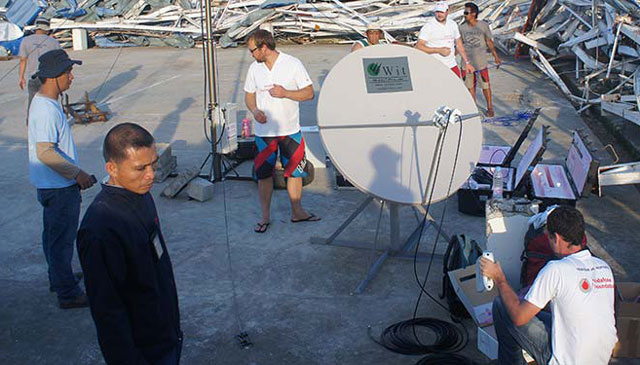 The Instant Network was deployed in the Philippines following last year's catastrophic typhoon