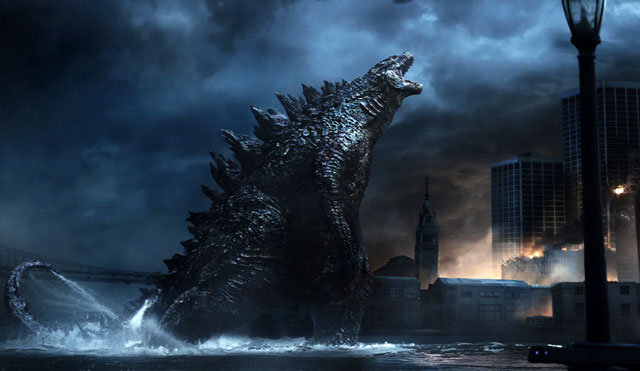 Godzilla on the rampage
