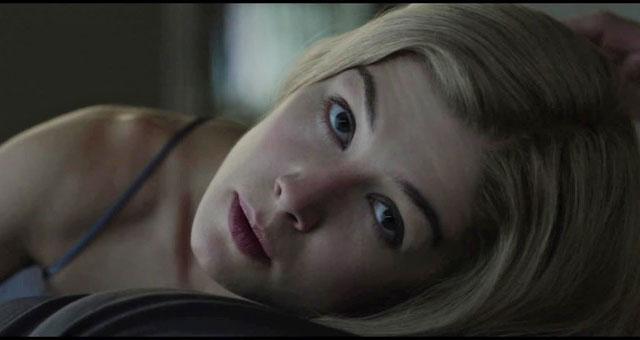 Stay frosty…Rosamund Pike’s performance as an icy Hitchcock blonde is a career best