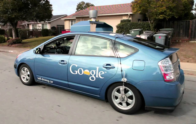 A self-driving car prototype made by Google