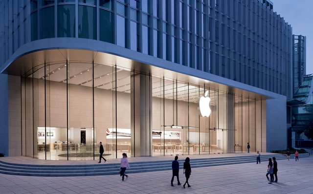 An Apple store in China