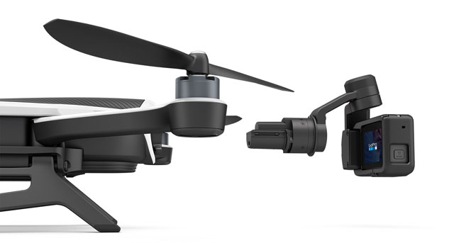 GoPro Karma drone with GoPro action-camera