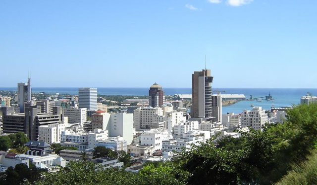 Port Louis, the capital of Mauritius