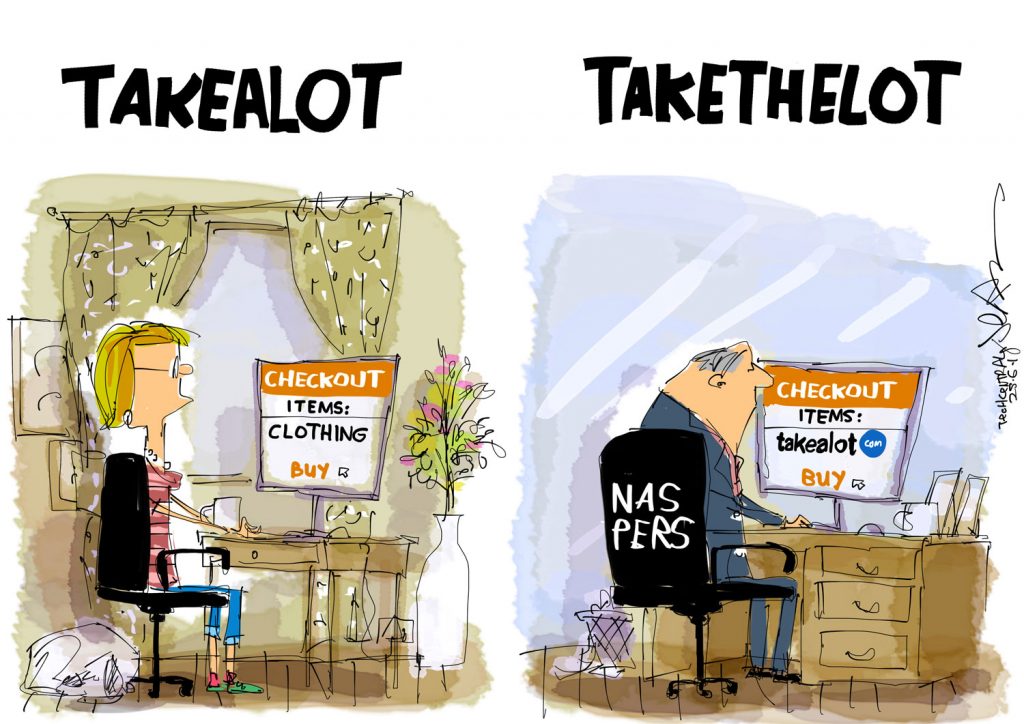 Backspace: ‘Takealot’