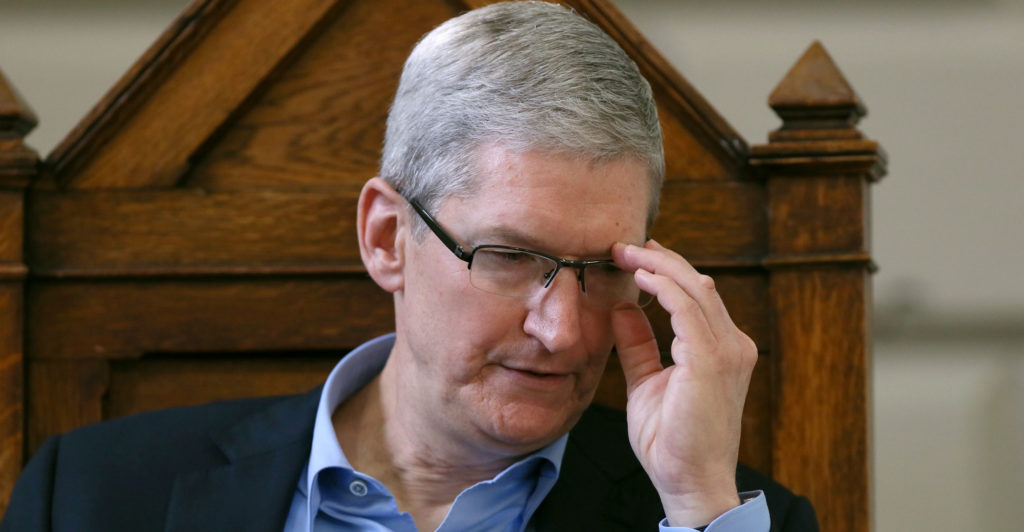 Apple revenue and profits down as iPhone sales take a hit