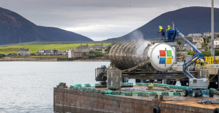 Photos: Two years on, Microsoft raises its subsea data centre
