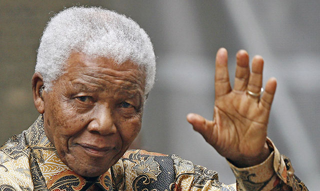 Former President Nelson Mandela
