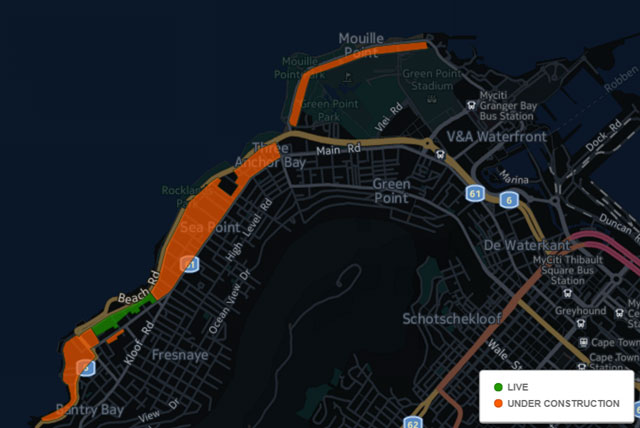 Octotel's coverage map as of 14 March 2016