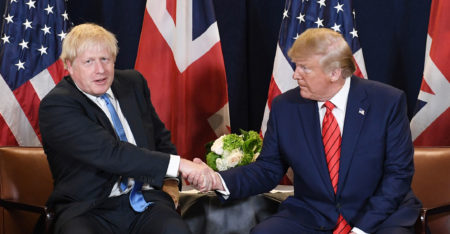 Trump, Johnson discuss telecoms security amid Huawei decision