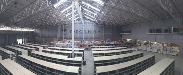 The Parcelninja warehouse