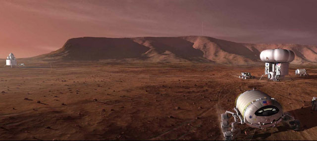 Humans on Mars. Nasa