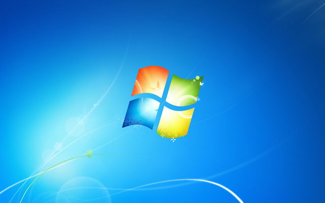Windows 7's wallpaper used the iconic flag icon