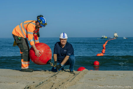 The Equiano cable has landed