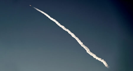 SpaceX tops previous annual launch record – in July