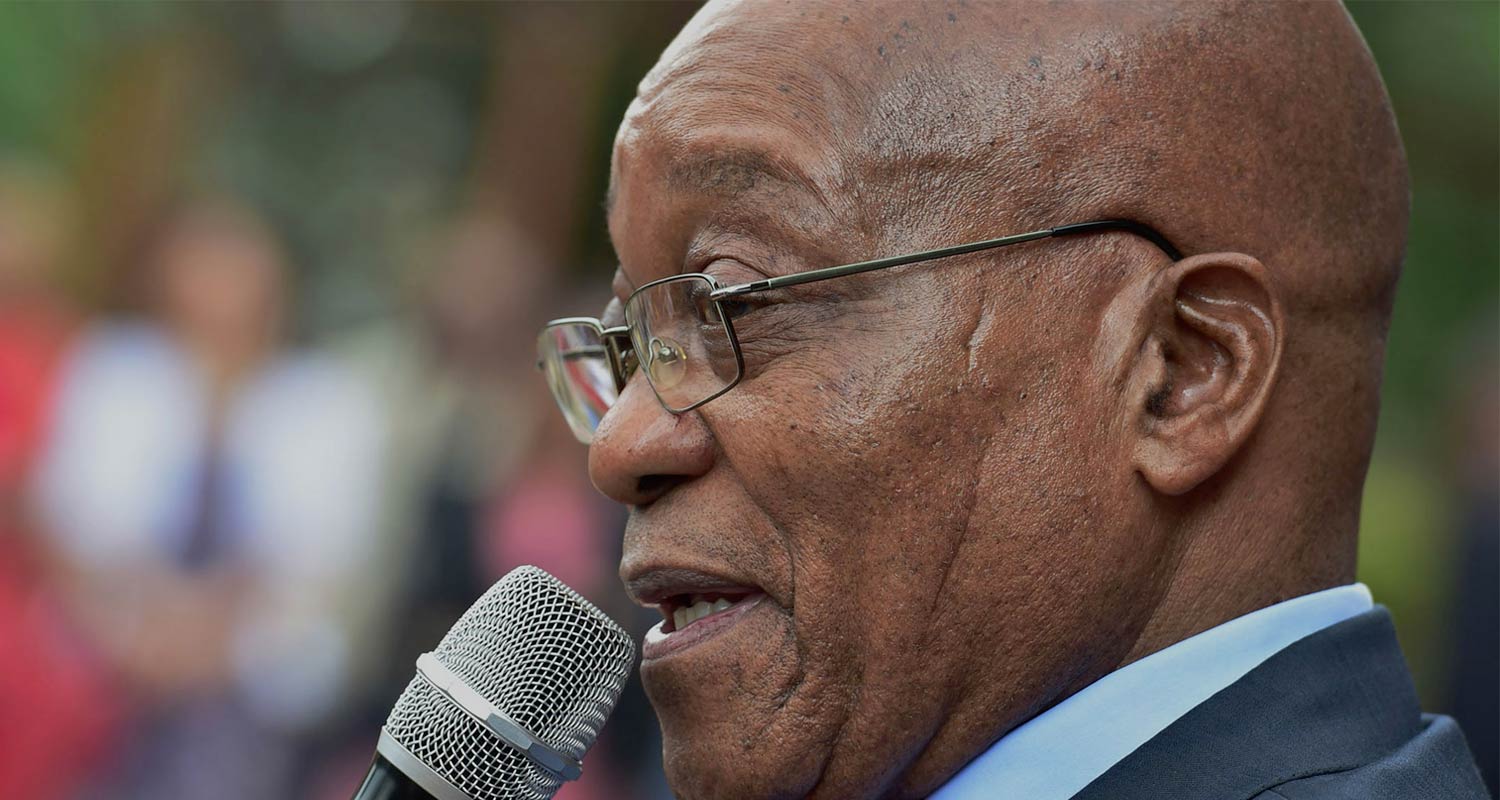 Zuma jailed briefly