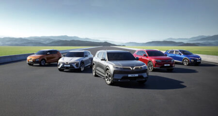 The VinFast line-up of EVs