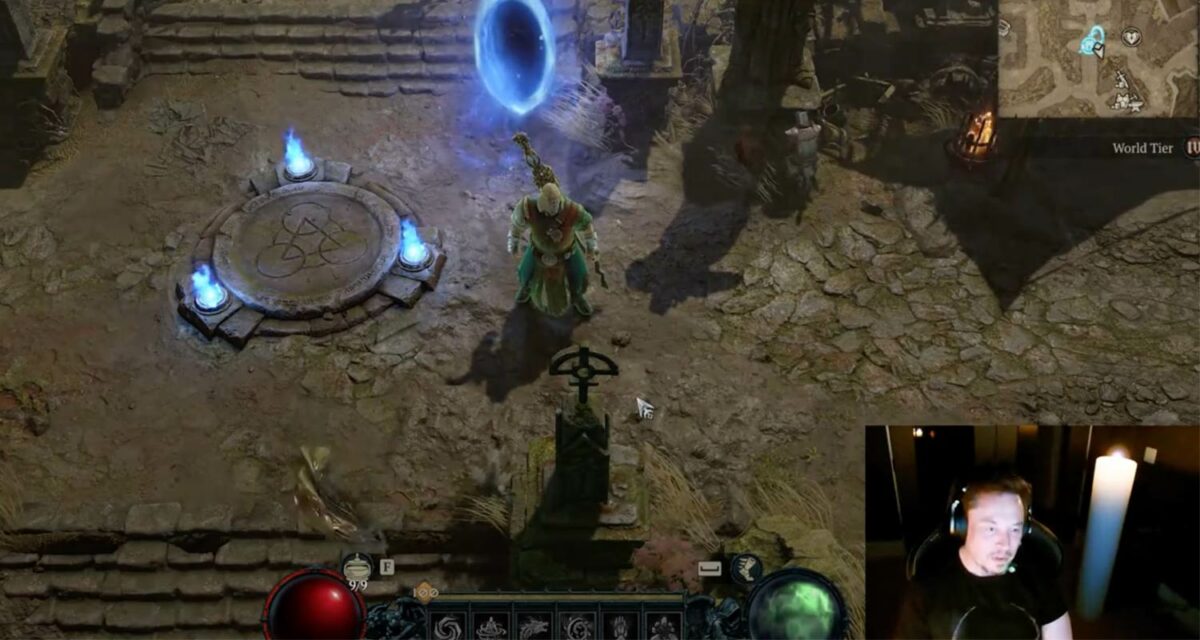 Elon Musk Streams Himself Playing Diablo IV To Test X Capacity Elon Musk Streams Himself Playing Diablo IV To Test X Capacity
