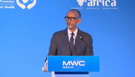 Huawei shows how sub-3GHz 5G will unleash Africa's digital potential . Paul Kagame