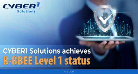 CYBER1 Solutions achieves B-BBEE level-1 status