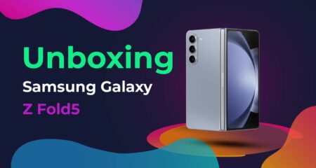 Unboxing the Samsung Galaxy Z Fold5