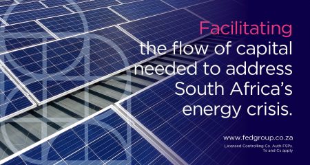 Fedgroup: facilitating the flow of capital needed to address South Africa's energy crisis