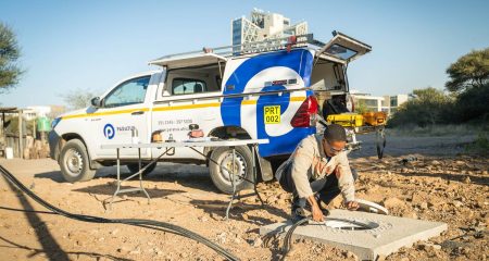 Paratus Botswana completes Botswana Kalahari Fiber route