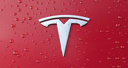 Tesla badge