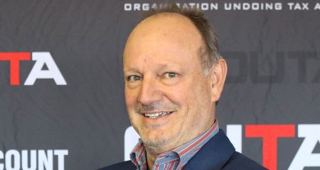 The author, Outa CEO Wayne Duvenage