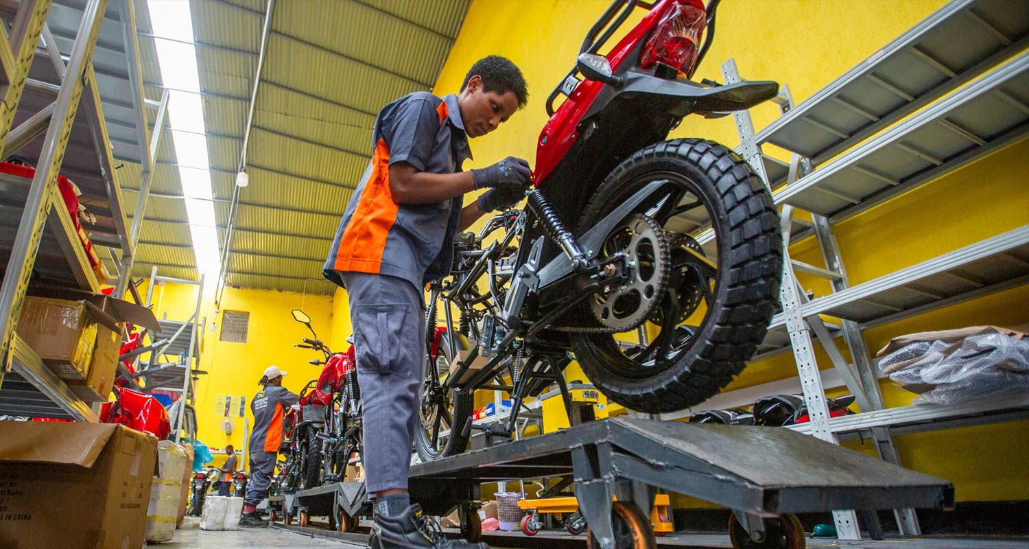 Big plan to replace Africa's motorbikes with electric models - Ampersand BYD