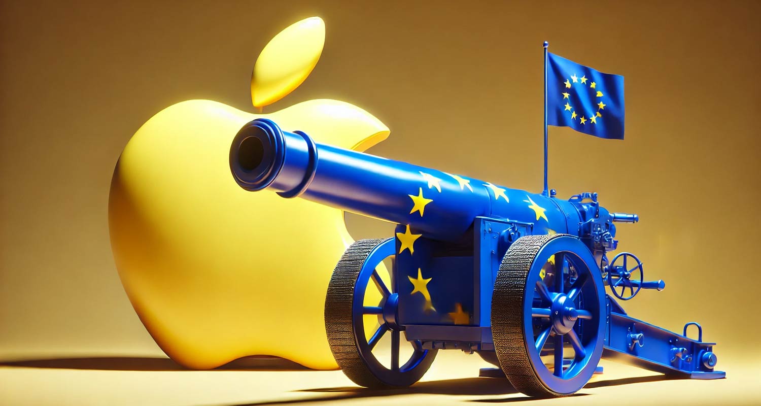 EU trains its guns on Apple