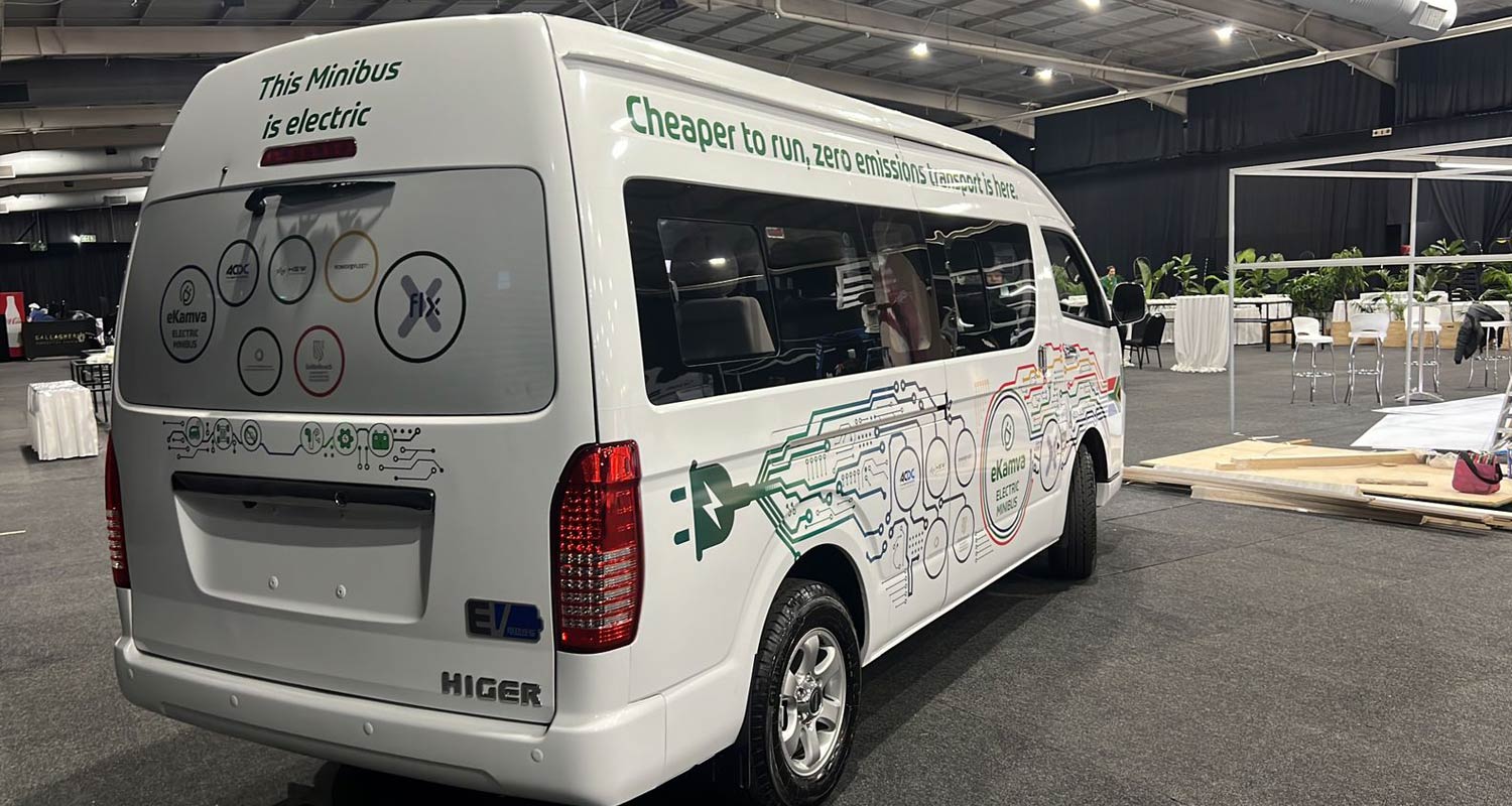 South Africa's first electric minibus taxi is here