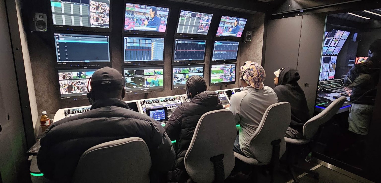 Inside IP1, SuperSport's insane outside broadcast truck - on match day