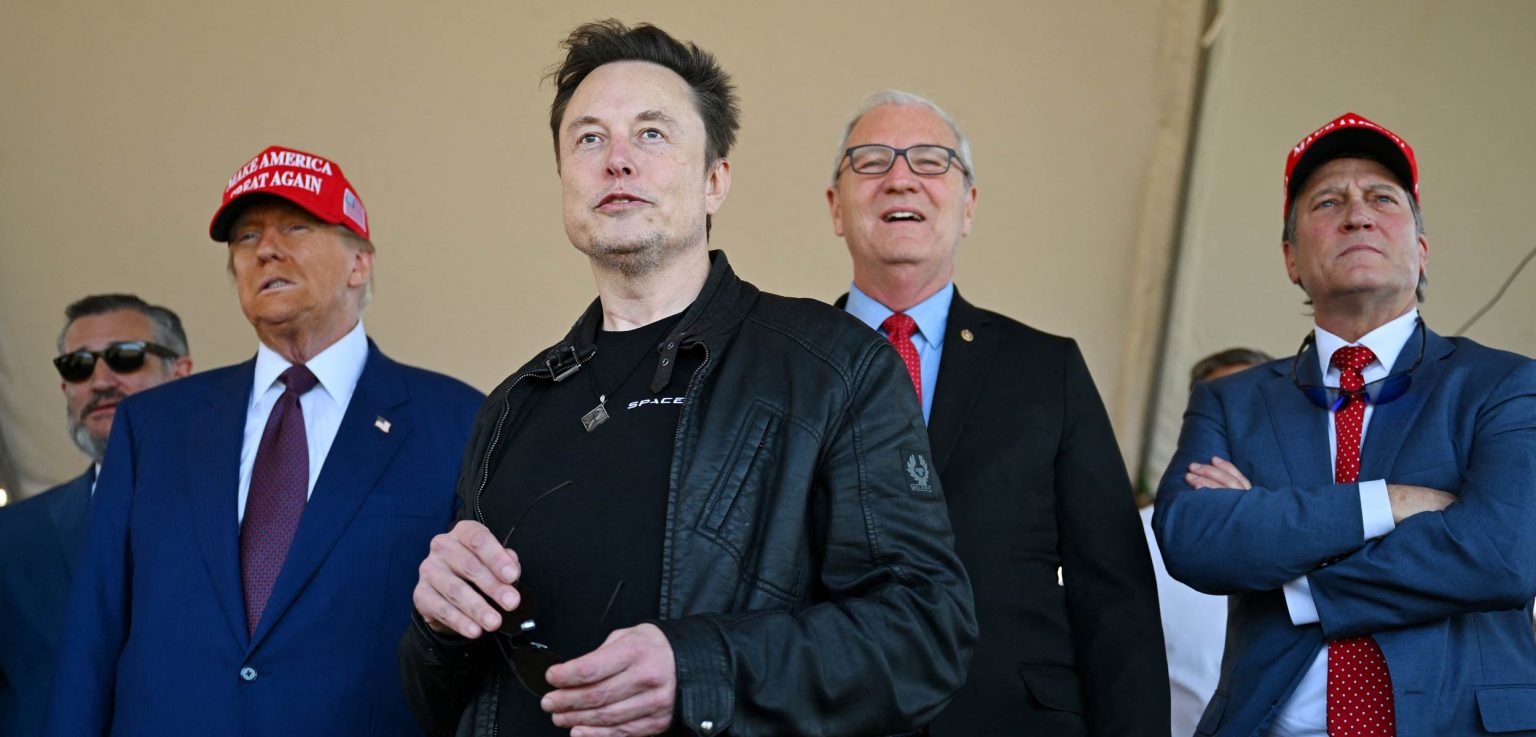 Starship launch sees booster blow up in 'massive fireball' - Donald Trump Elon Musk