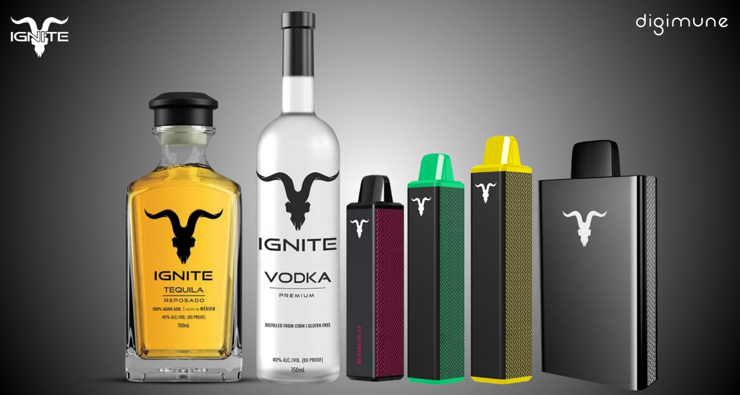 Tech meets tequila: Digimune's bold move into the beverage market - Ignite Vodka Ignite Tequila