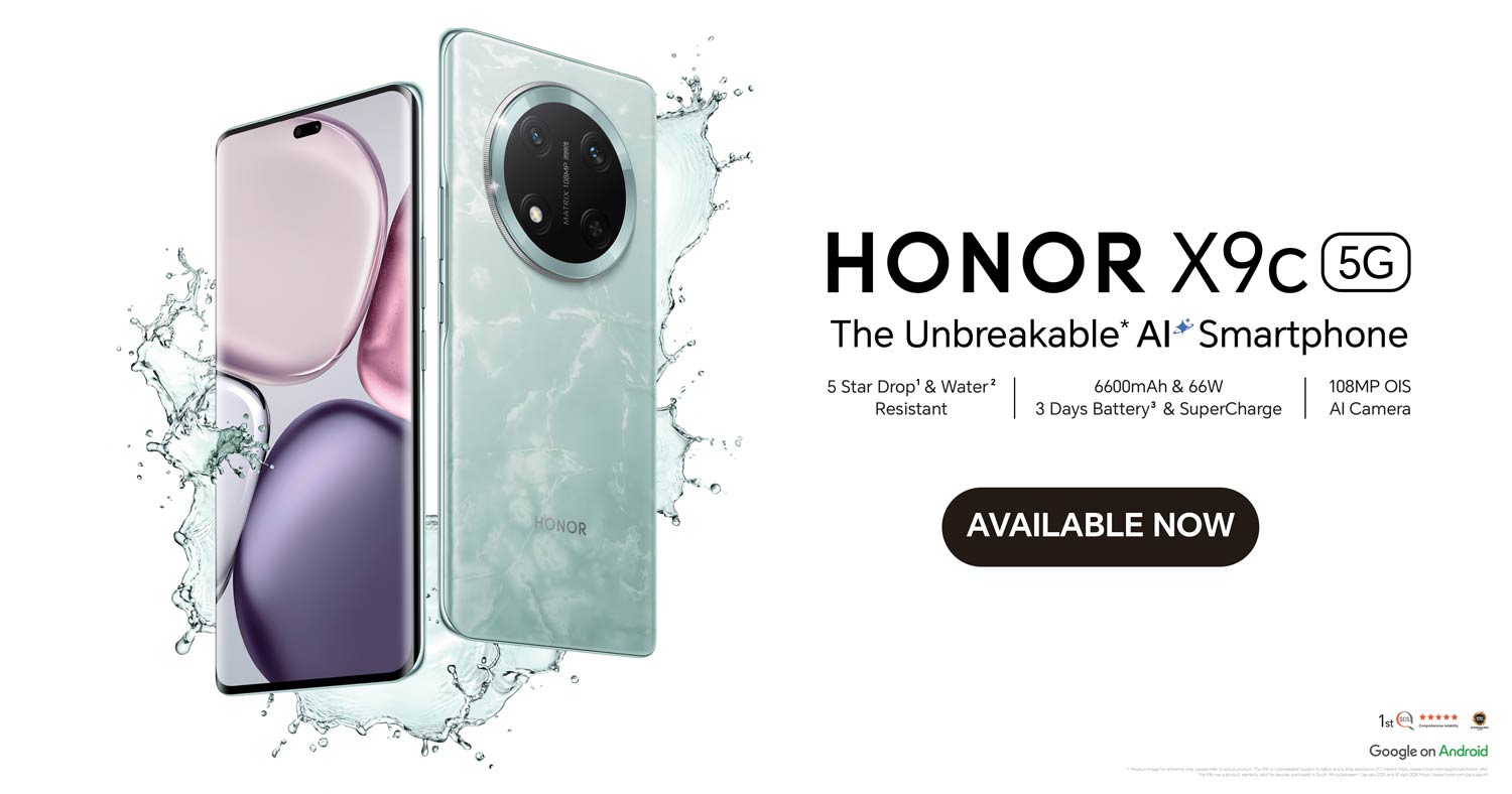 Honor unveils game-changing Honor X9c AI smartphone in South Africa