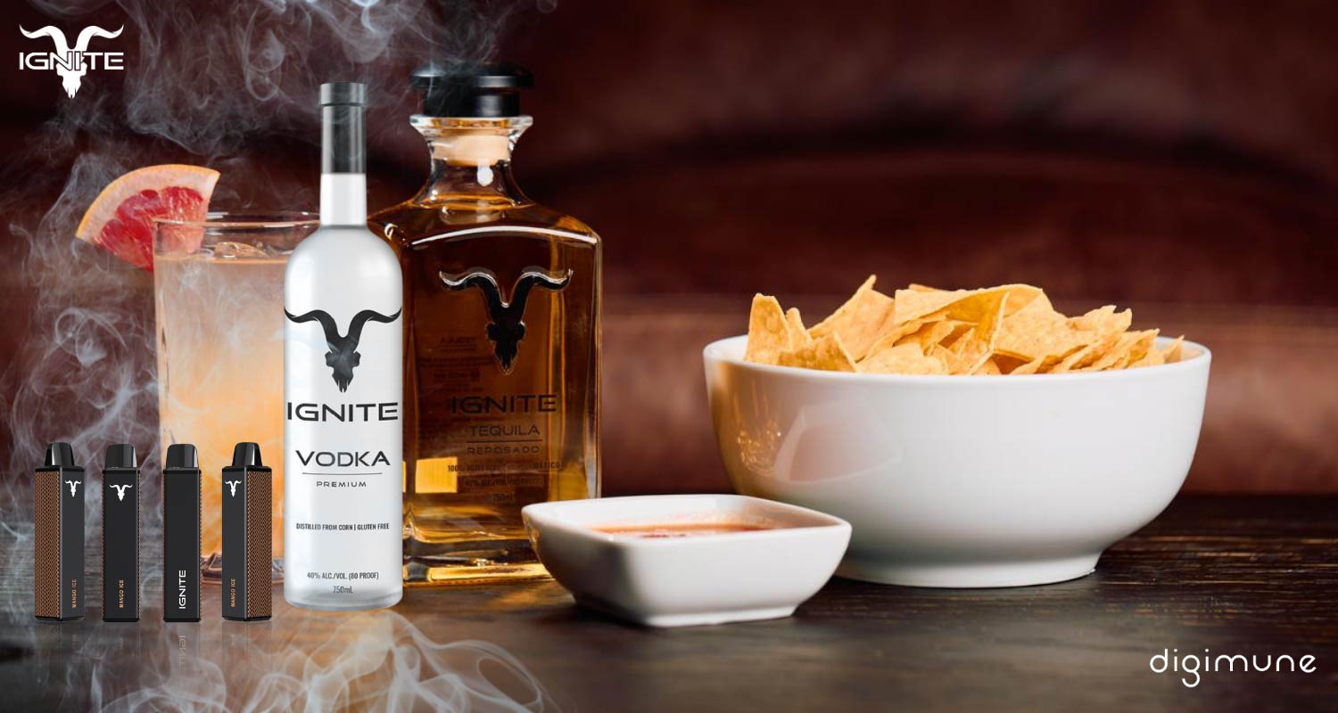 Tech meets tequila: Digimune's bold move into the beverage market - Ignite Vodka Ignite Tequila