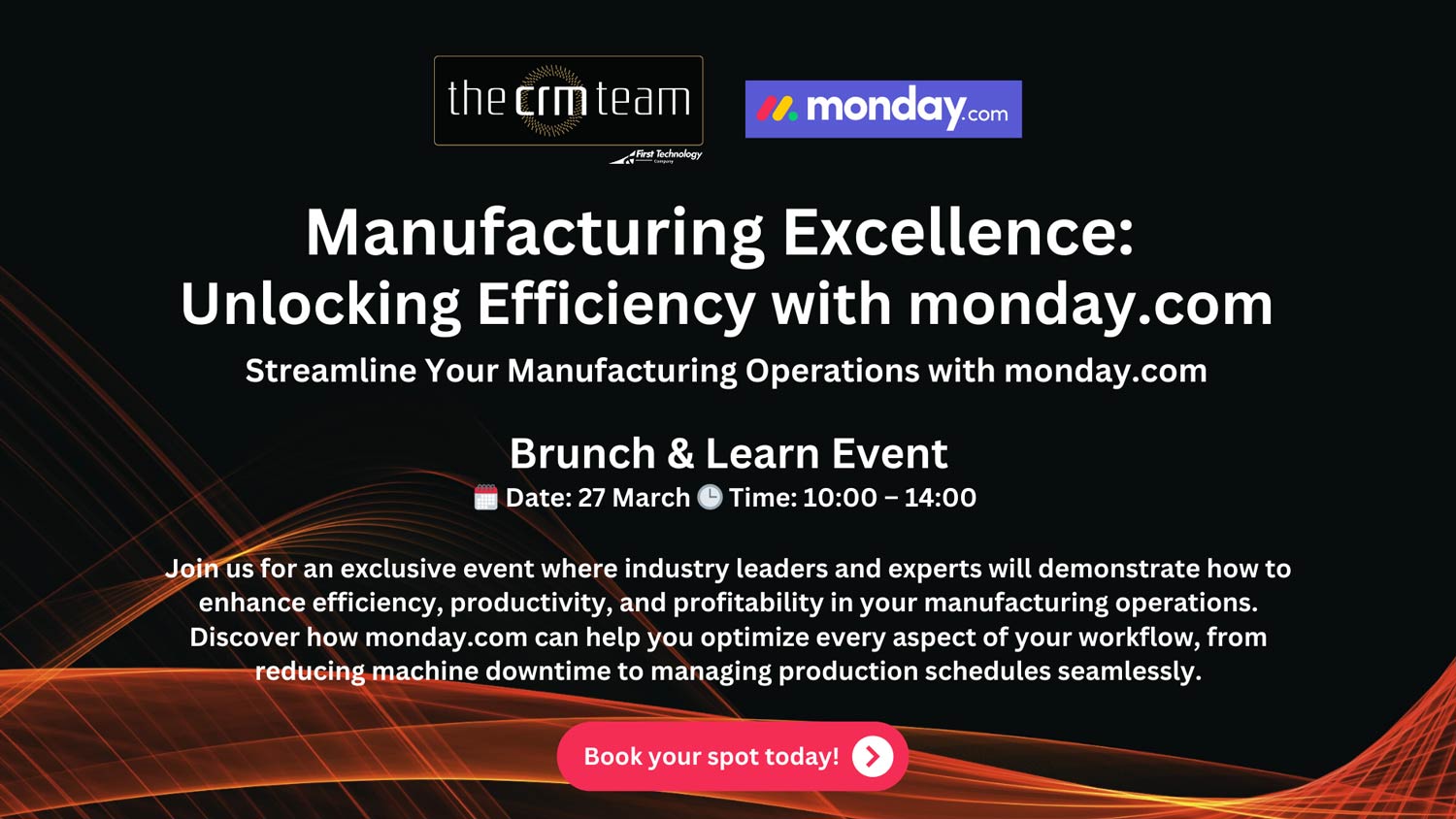 Chaos to control: how monday.com is reshaping manufacturing efficiency - The CRM Team