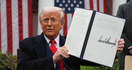 US President Donald Trump. Leah Millis/Reuters