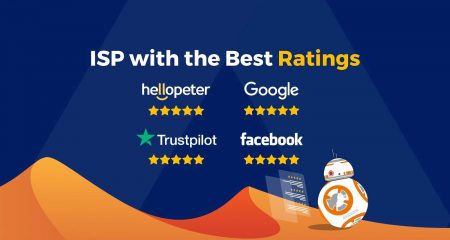 The ISP with the best Google and Hellopeter ratings