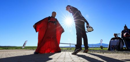 South Africa's human falcon hits 230km/h in wingsuit over Table Mountain - Jean-Jacques Wallis