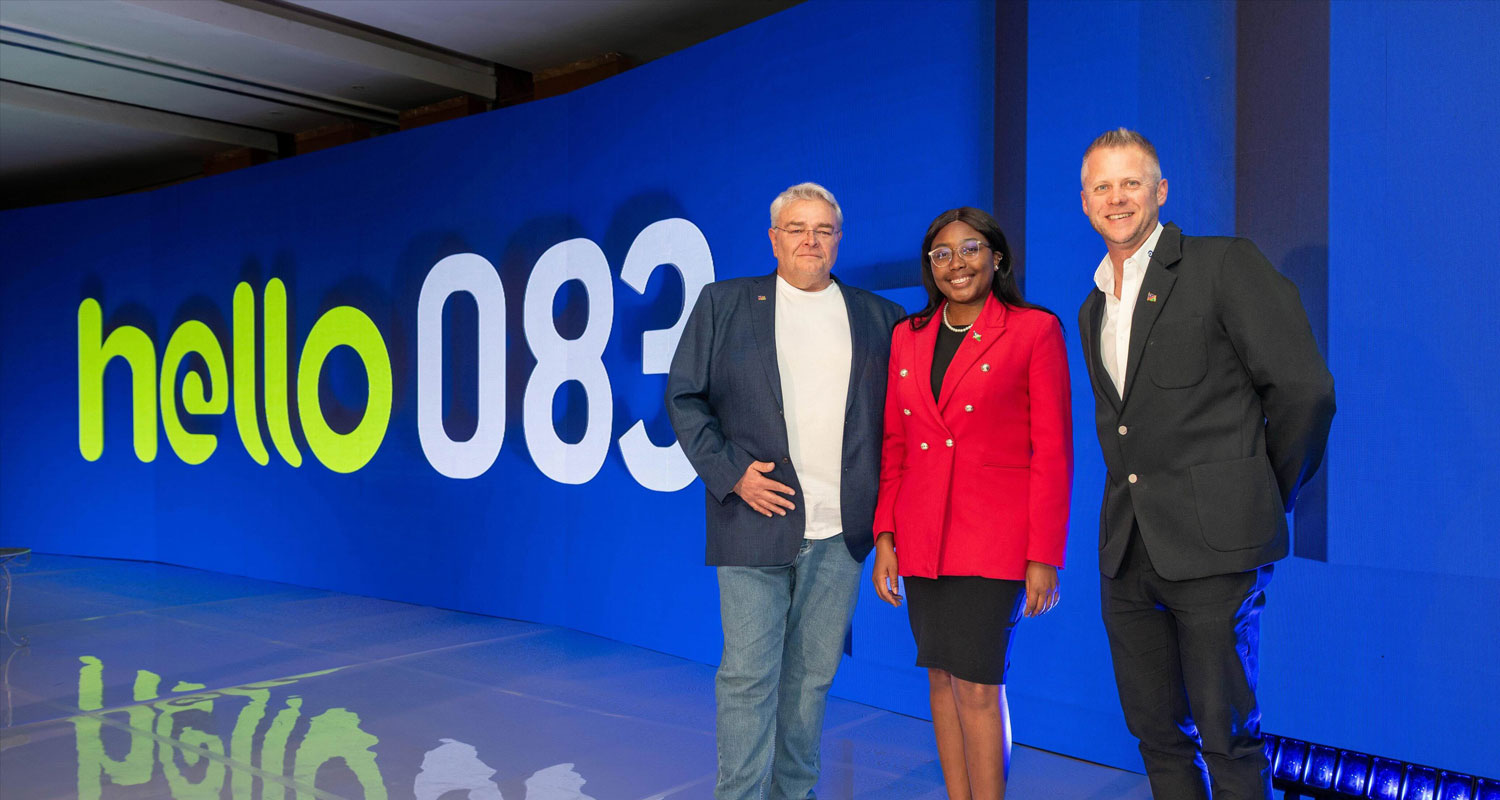 Paratus launches first private mobile network in Namibia - From left, Paratus Group executive chairman Barney Harmse; hon Emma Inamutila Theofelus, minister of ICT; and Paratus Namibia MD Andrew Hall at the launch of Paratus Namibia’s nationwide mobile network