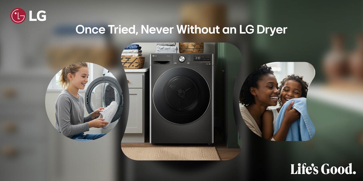 LG's Vivace Dryer cuts electricity bills, delivers smart AI
