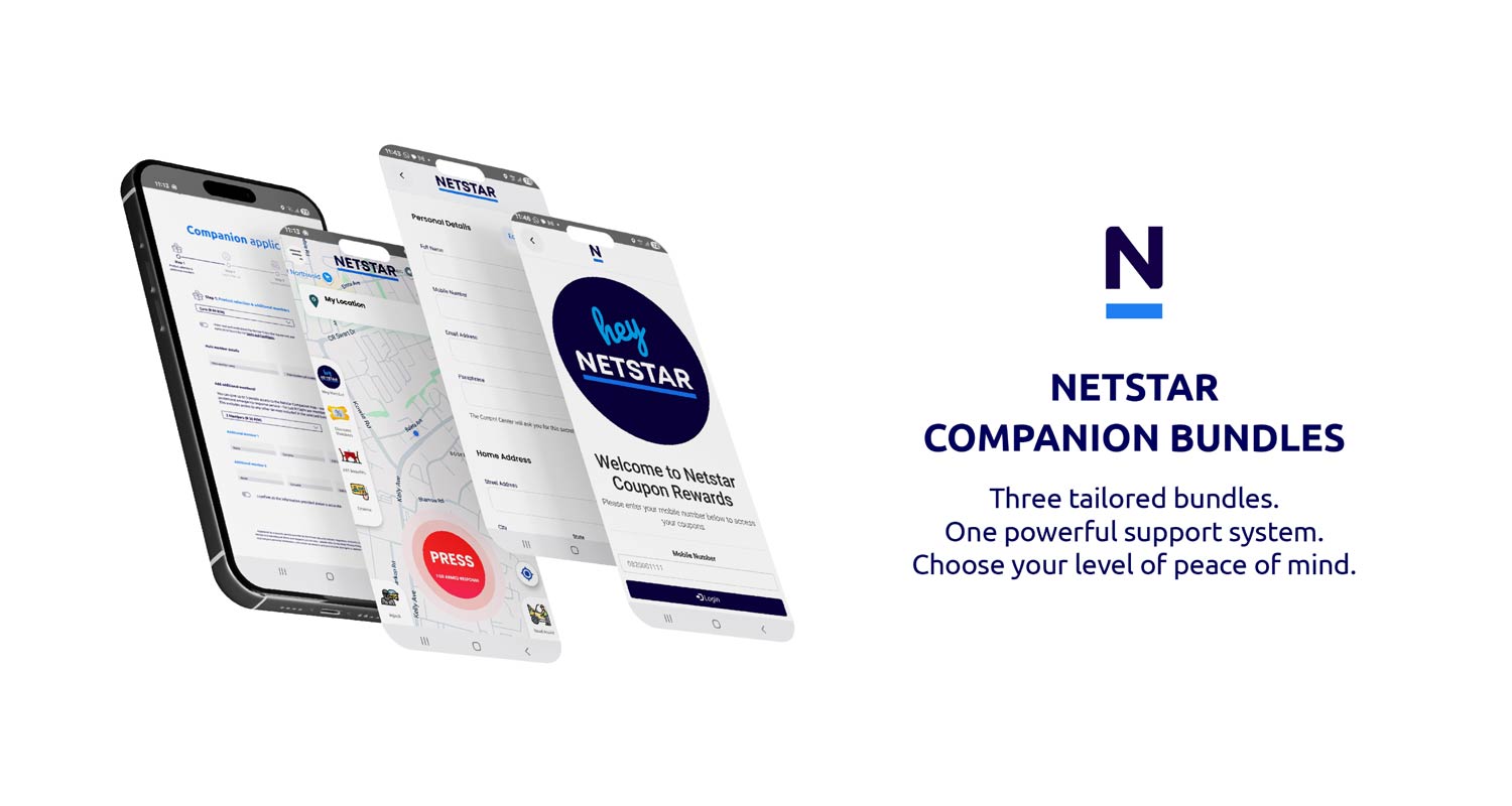 Netstar companion bundles make life simpler, safer and smarter