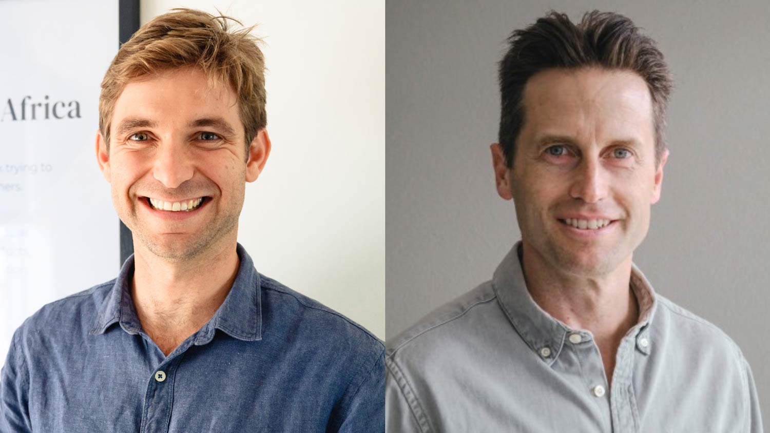 The authors, Michael Bowren and Simon Anderssen