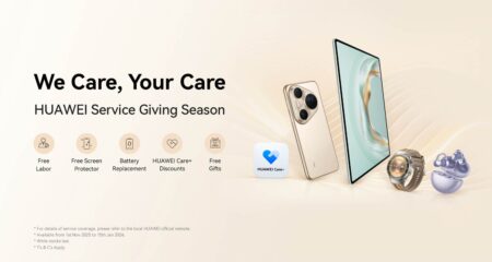 Huawei makes the season brighter with service offers that truly care