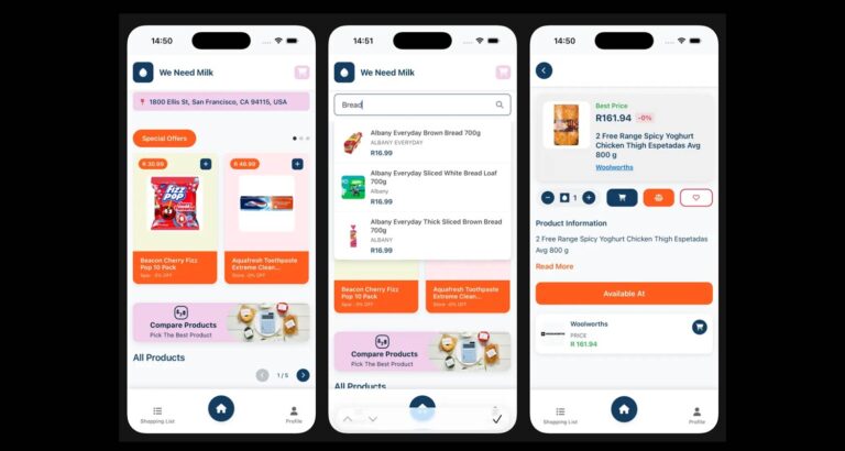 SA app wants to end guesswork in online grocery shopping - We Need Milk